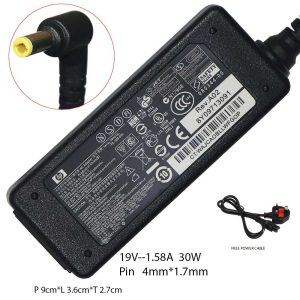 Chargeur HP 19v 1.58a 4mm