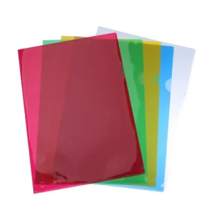 Paquet chemises transparentes dures